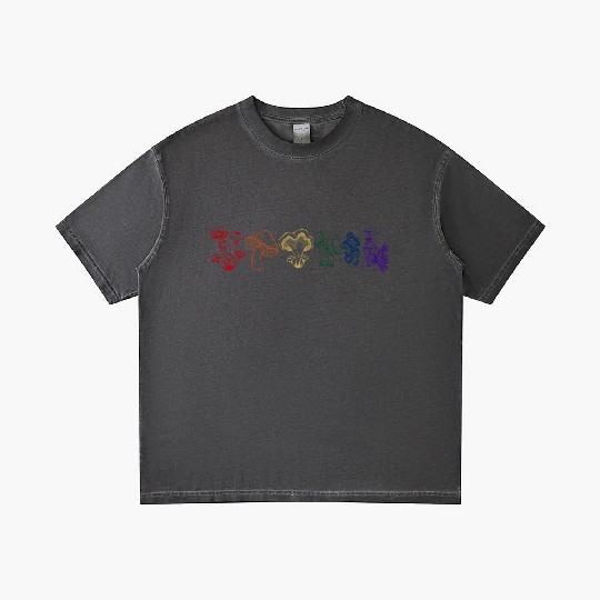 LGBTQ Mushroom Gradient T Shirts