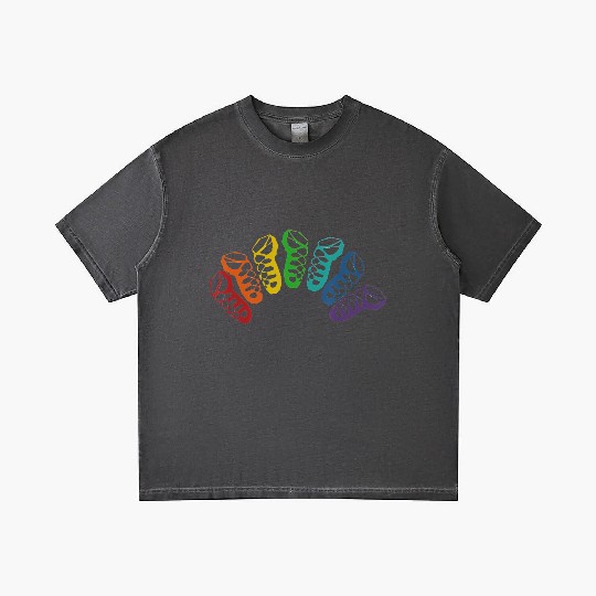 Irish Dance Ghillie Rainbow Gradient T Shirts