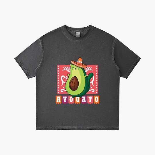 AVOGATO " AVOCADO CAT MEXICAN " Gradient T Shirts
