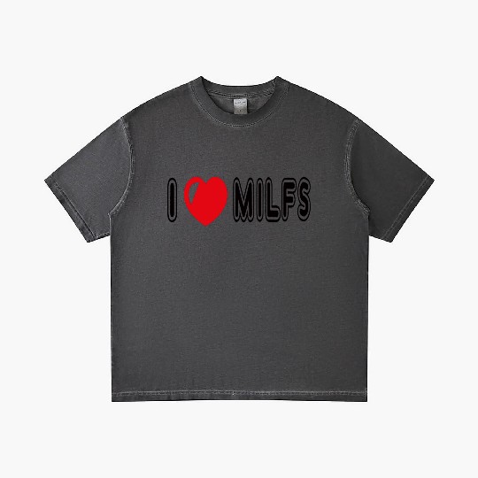 I Love Milfs Gradient T Shirts