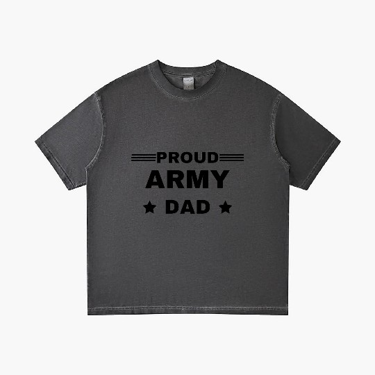 Army Dad Proud military design Gradient T Shirts