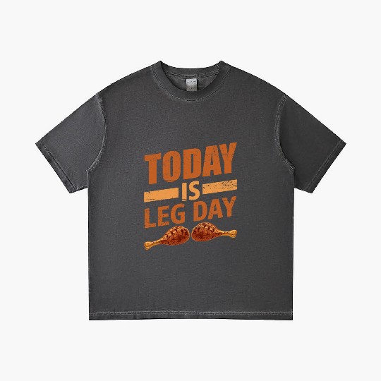 TODAY IS LEG DAY Gradient T Shirts