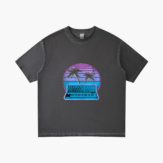 Analog Synthesizer Synthwave Vintage Retrowave Gradient T Shirts