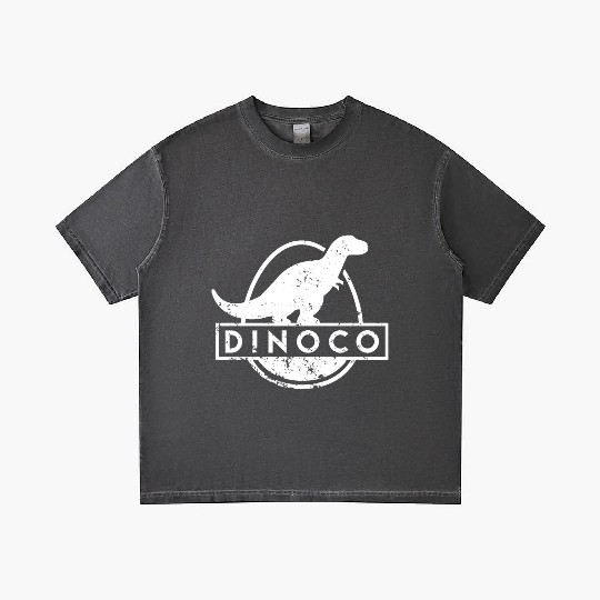 Dinoco White Distressed Gradient T Shirts