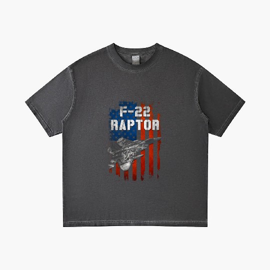 F 22 Raptor US Airborne Fighter Pilot Gradient T Shirts