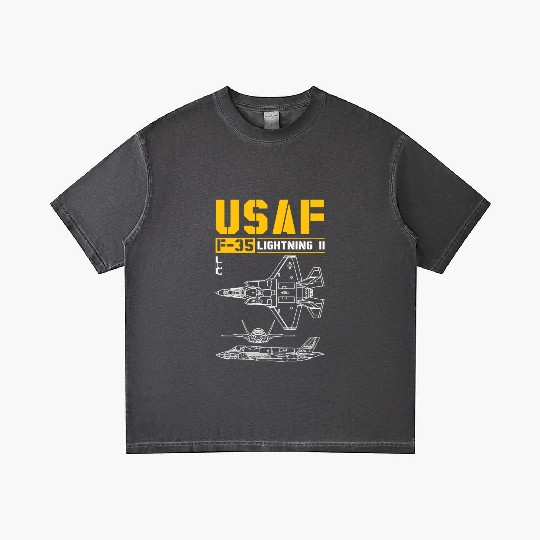 F 35 Lightning II Gradient T Shirts