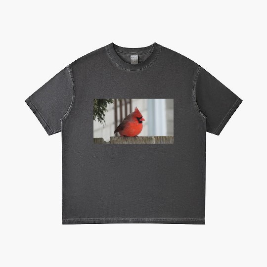 Brilliant Cardinal Bird 2 Gradient T Shirts