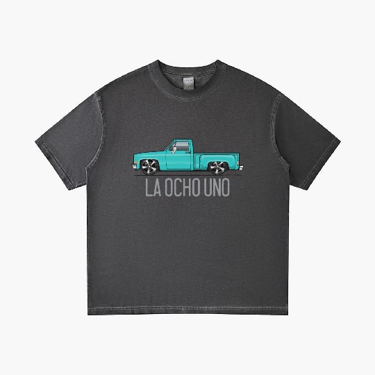 La Ocho Uno Light Turquoise Gradient T Shirts