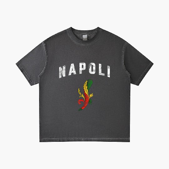 Napoli Retro Scopa - Naples Italy Gradient T Shirts