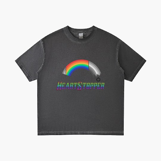 Heartstopper Rainbow LBGTQIA+ Loading Gradient T Shirts