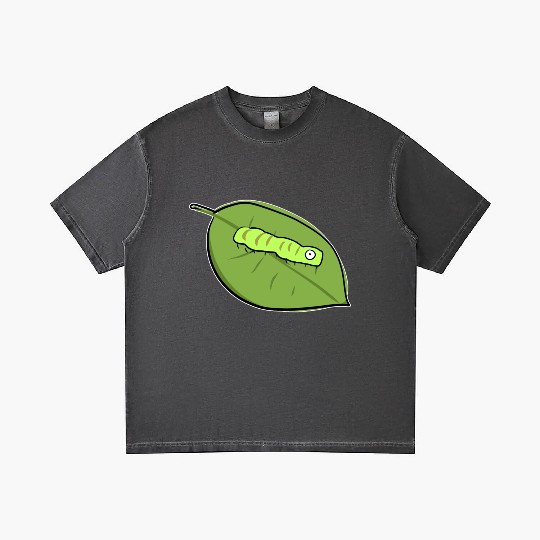 caterpillar leaf biology symbol nature Gradient T Shirts