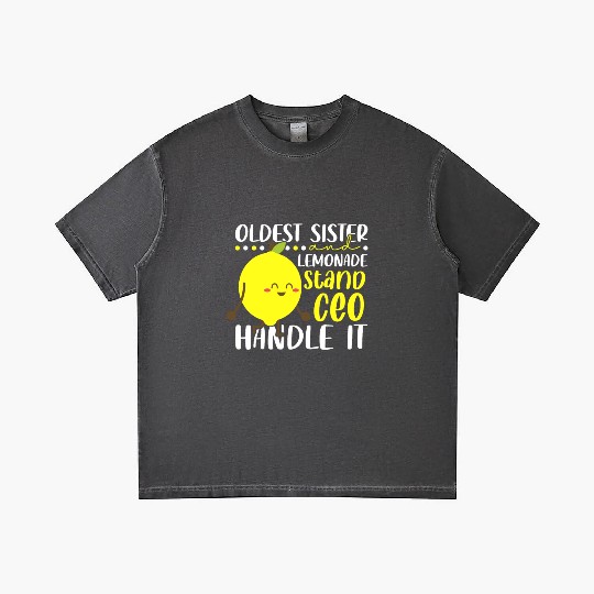 Lemon Juice Business Older Sister & Lemonade Gradient T Shirts