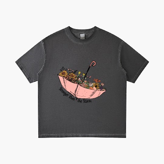 Stronger than the storm sublimation Gradient T Shirts