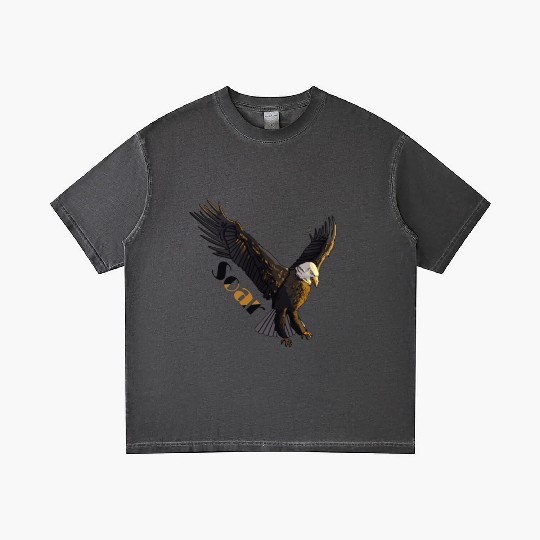Inspiring Eagle Artistic Graphic Gradient T Shirts