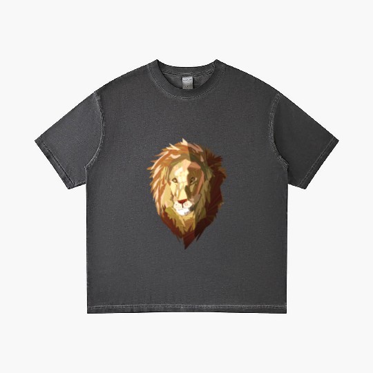 Lion: King of the Jungle graphic Art Gradient T Shirts