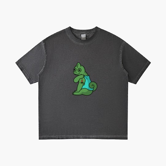 I Love Mom Tattoo Chameleon Reptile Gradient T Shirts