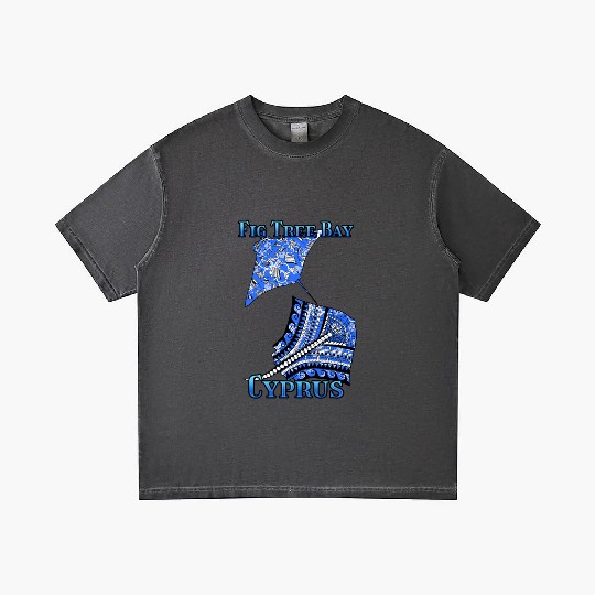 Fig Tree Bay Vacation Tribal Stingrays Gradient T Shirts