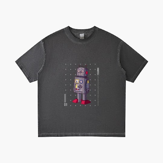 Toy Robot Robotics Gradient T Shirts