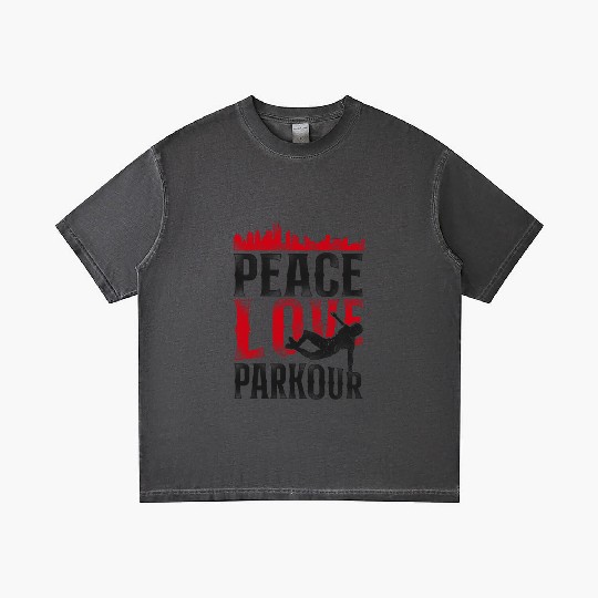 Parkour Free Running Traceur Gradient T Shirts