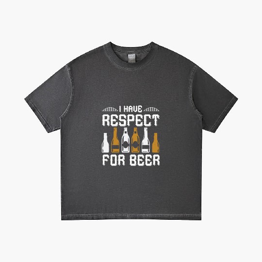 I have respect for beer Gradient T Shirts