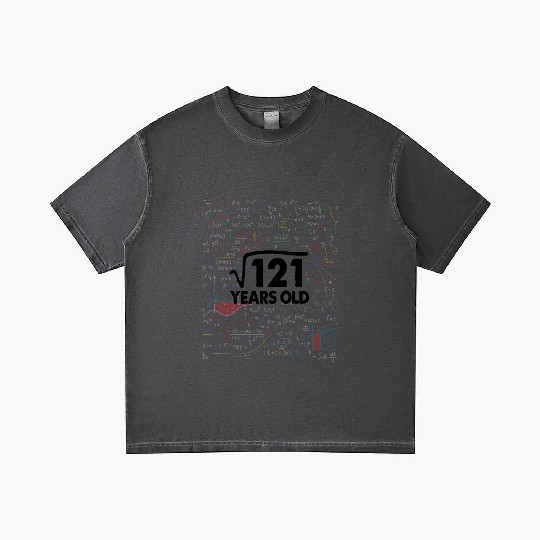 11 Years Old Math Gradient T Shirts