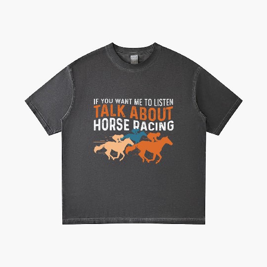 Talk about Horse Equestrian Gift Gradient T Shirts