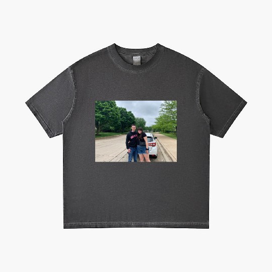 Emily and her boyfriend Gradient T Shirts