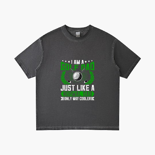Golf Dad Just Like a Normal Dad - Funny Quotes Gradient T Shirts