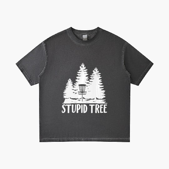 Stupid Tree Gradient T Shirts Disc Golf Gradient T Shirts