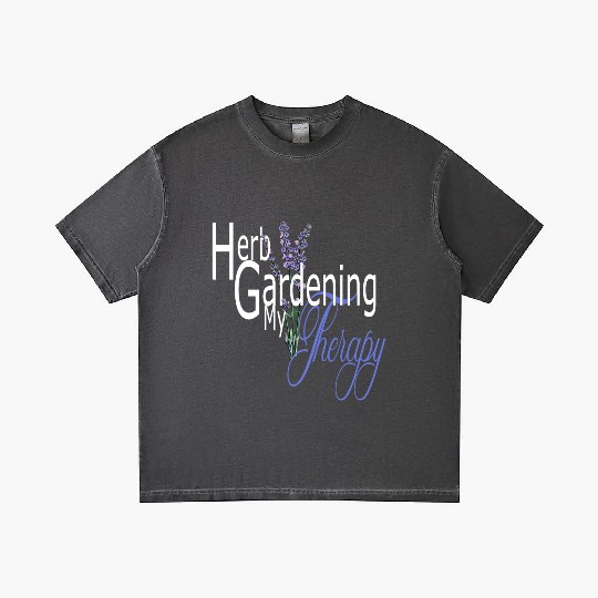 Herb Gardening my Therapy Gradient T Shirts