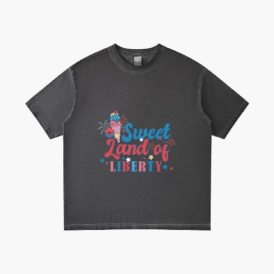 Sweet Land Of Liberty Gradient T Shirts