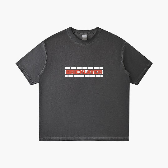 Bricklayer Mason Bricklaying Brick Gradient T Shirts