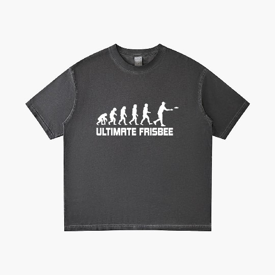 Ultimate Frisbee Evolution Disc Golf Gradient T Shirts