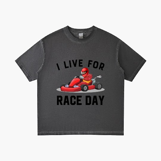 I Live For Race Day Gradient T Shirts