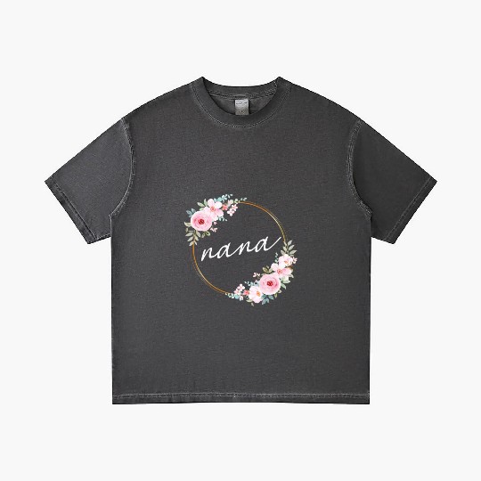 Nana Gardener Cute Flowers Gardening Grandma Gradient T Shirts