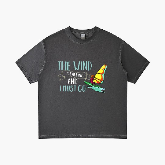 Windsurfing Board Sail Paddle Windsurfer Gradient T Shirts
