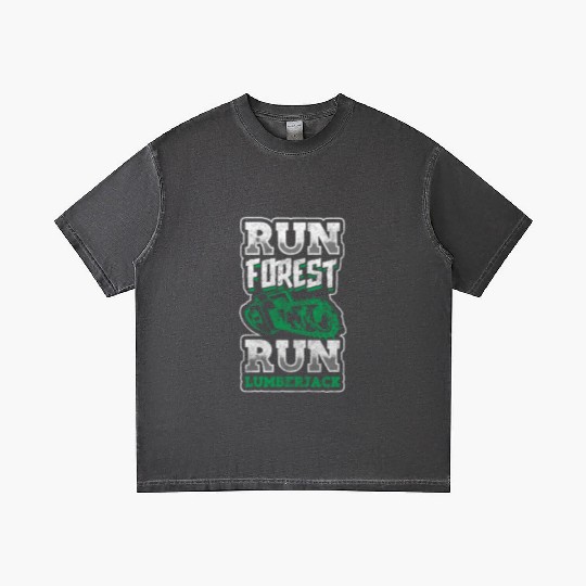 Lumberjack Tree Cutter Job Gradient T Shirts