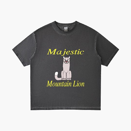 Majestic Mountain Lion DK Gradient T Shirts