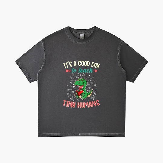 Good Day To Teach Tiny Humans Elementary Teacher Gradient T Shirts