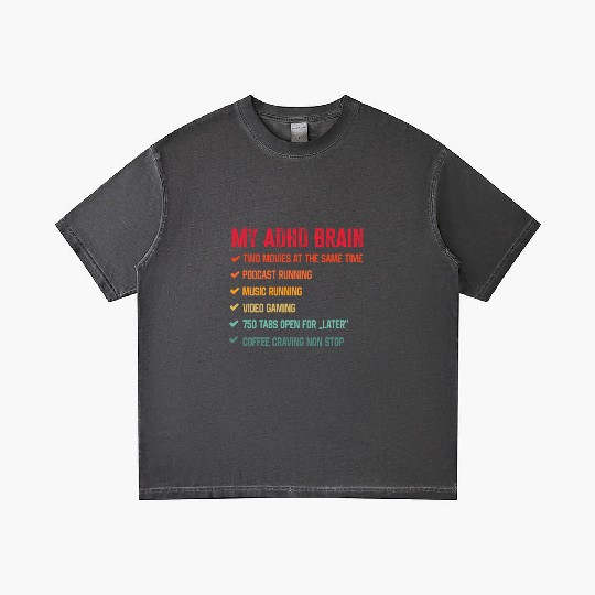 My Brain on ADHD And Autism Neurodiversity Gradient T Shirts