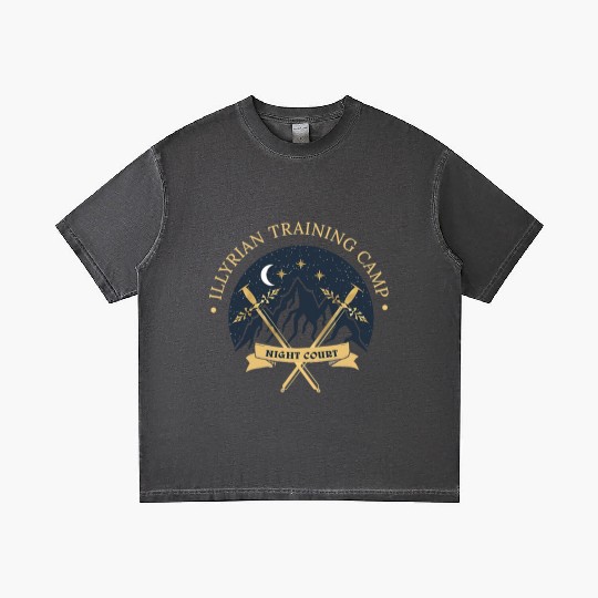 ACOTAR Illyrian Training Camp Camping Lover Gradient T Shirts