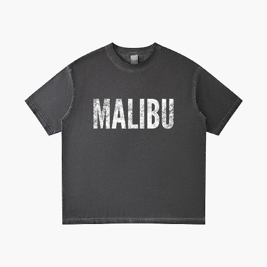 Malibu T Beach Surfing Malibu California Gradient T Shirts