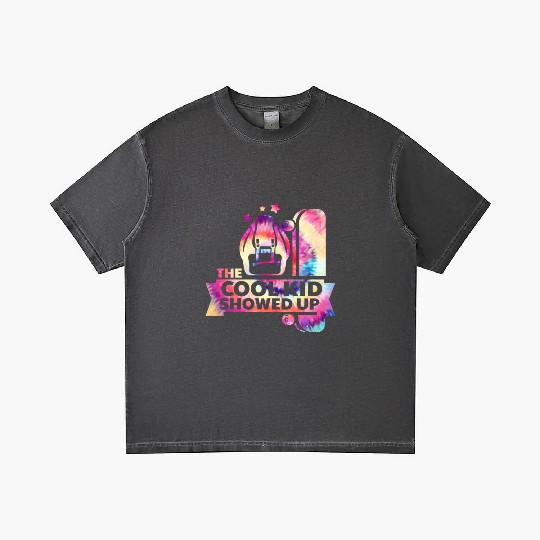 The Cool kid Showed Up Back to School Gradient T Shirts