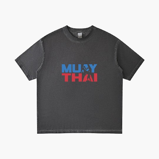 Muay Thai Fighter Boxing Martial Arts Hobby Gradient T Shirts