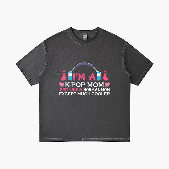 kpop mom, k pop music, korean pop music Gradient T Shirts