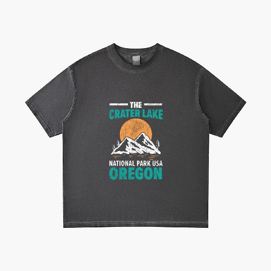 The Crater Lake National Park USA Oregon America Gradient T Shirts