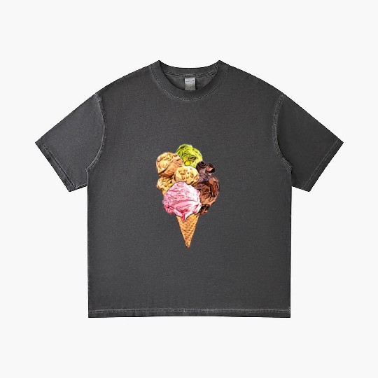 ice cream Gradient T Shirts