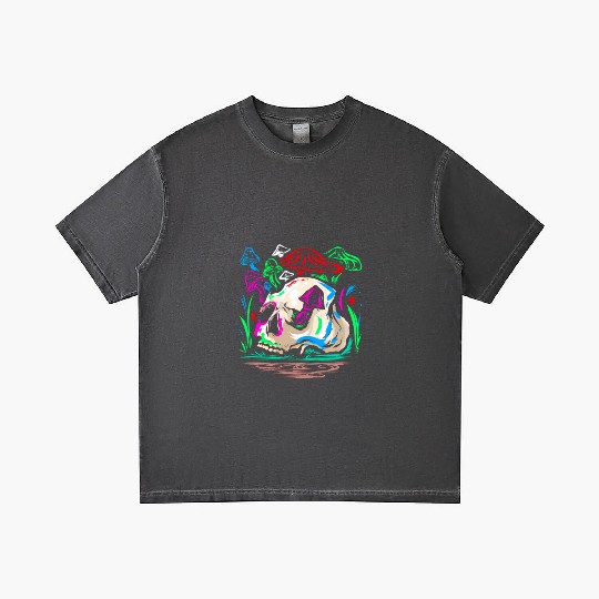 Psychedelic Magic Mushroom - Space Shroom Gradient T Shirts