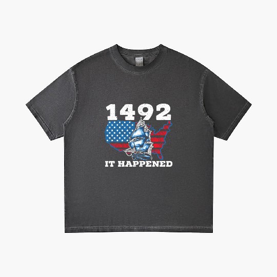 Columbus Day Christopher Columbus Navigator Gradient T Shirts