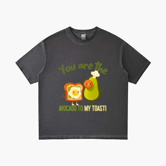 You Are The Avocado To My Toast Vegan Couple Gradient T Shirts